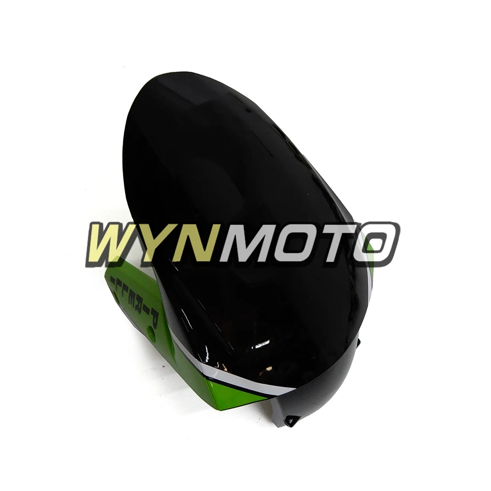 Полный комплект обтекателей черного и зеленого цвета для Kawasaki ZX-10R ZX10R 2008-2010 08 10