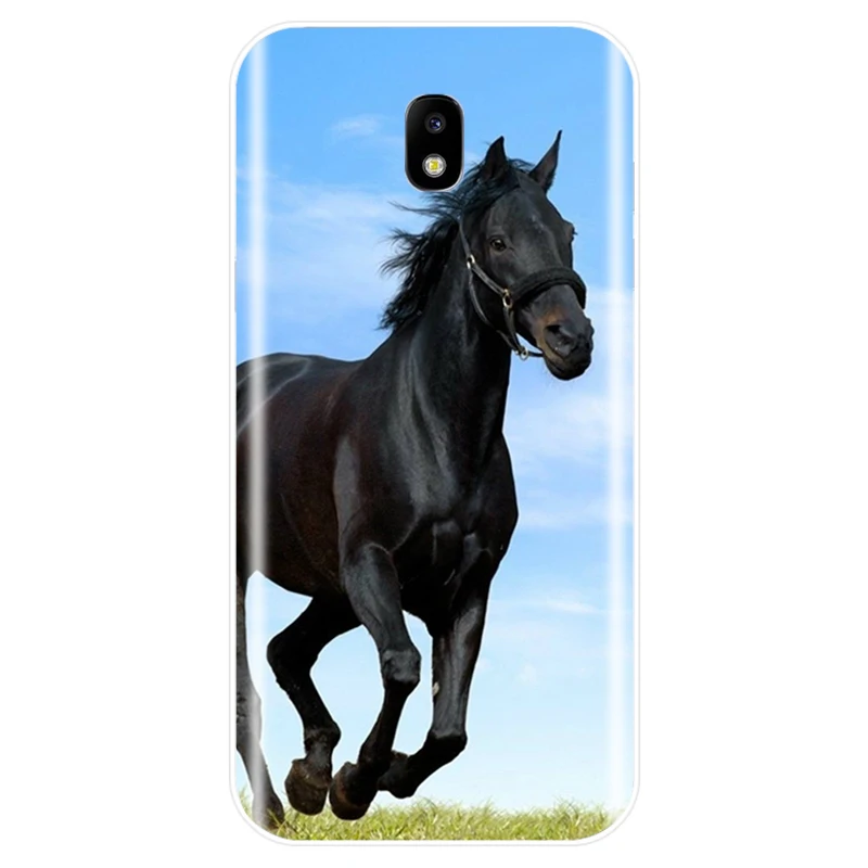 Чехол в виде лошади для телефона Samsung Galaxy J3 J4 J6 J8 2018 J5 J7 2017 2016 J3PRO PLUS | Мобильные