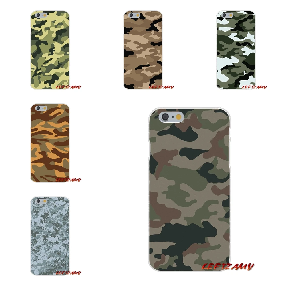 Красочные камуфляж камуфляжная аксессуары телефон случаях для samsung Galaxy S3 S4 S5 мини