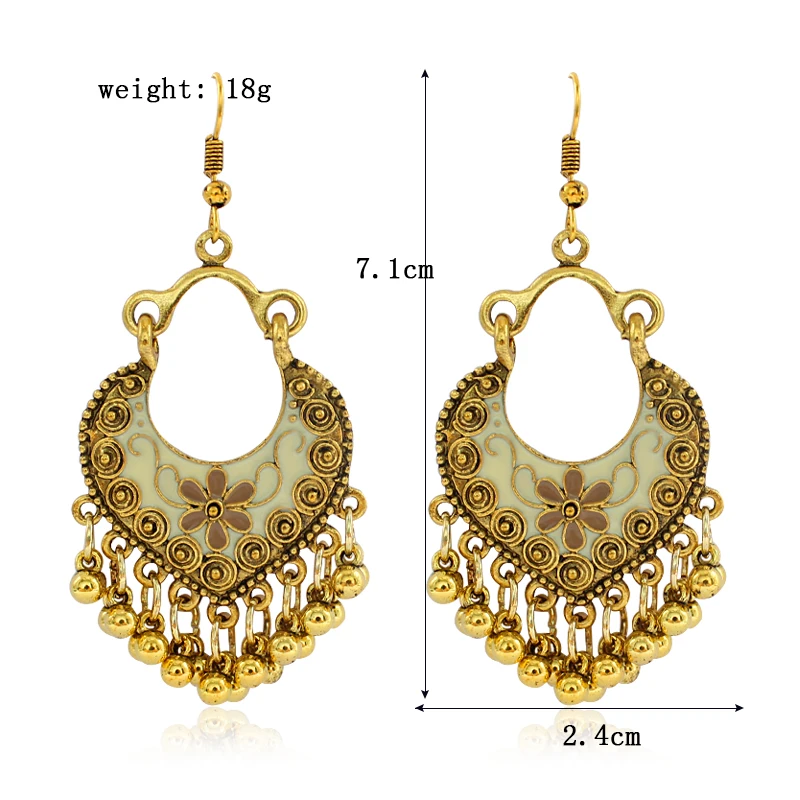 Два цвета в форме сердца скульптурный узор спиральный подвесной бисер серьги