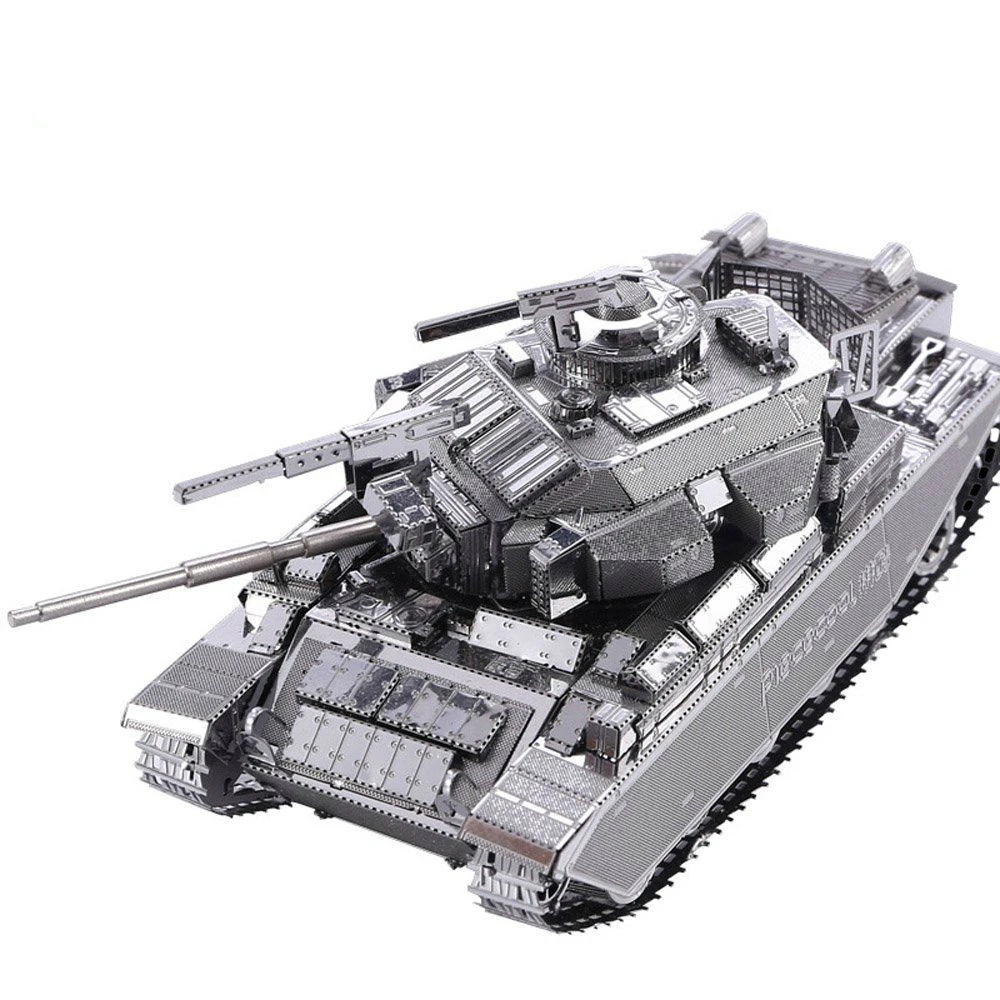 Оригинальный Звездный Танк Piececool CENTURION AFV модель для самостоятельной сборки 3