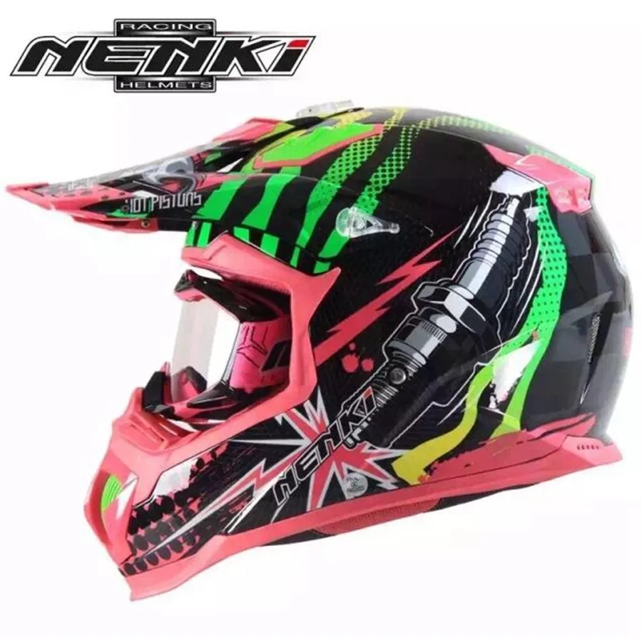 1шт NENKI внедорожный ATV Casco мотоцикл мото Горный мотоцикл мотокросс ABS точечный шлем мотоциклетный шлем