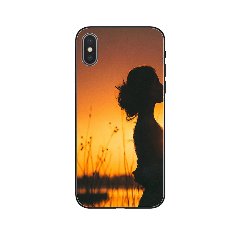Новое поступление 3D печати Любители чехол для iPhone X случае ТПУ твердый переплет