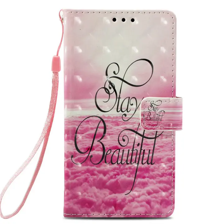 Beautiful Чехлы для телефонов Xiaomi 8 A2 5X A1 6X Mix2s Redmi Note 5 Pro 4A 4X 5A 5X Y1 Pony Chimes Сова череп кошелек карман для карт E03Z - Цвет: Beautiful