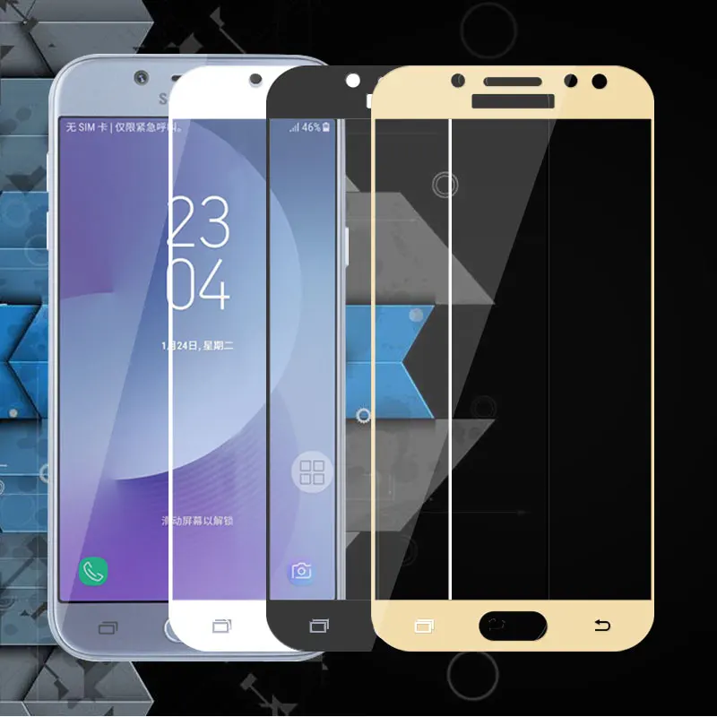 Защитная пленка для экрана телефона Samsung Galaxy J7 2017 j730 5 дюйма закаленное стекло