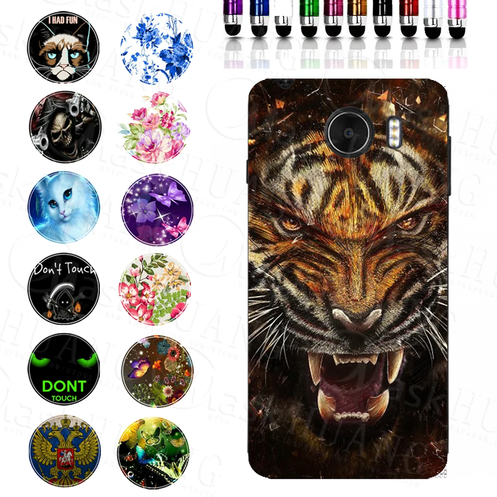 Чехол из ТПУ с изображением тигра и животного для Prestigio Grace Z5 PSP5530DUO|tpu case|case covercase bag