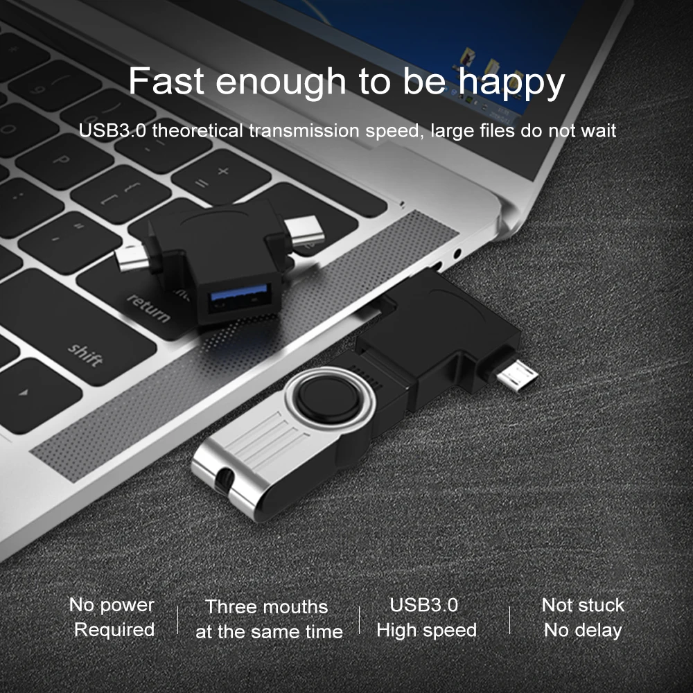 Robotsky OTG USB 3,0 type-C Mirco usb конвертер USB C Mrico usb мужчина к женскому USB3.0 для samsung huawei Letv Macbook Matebook