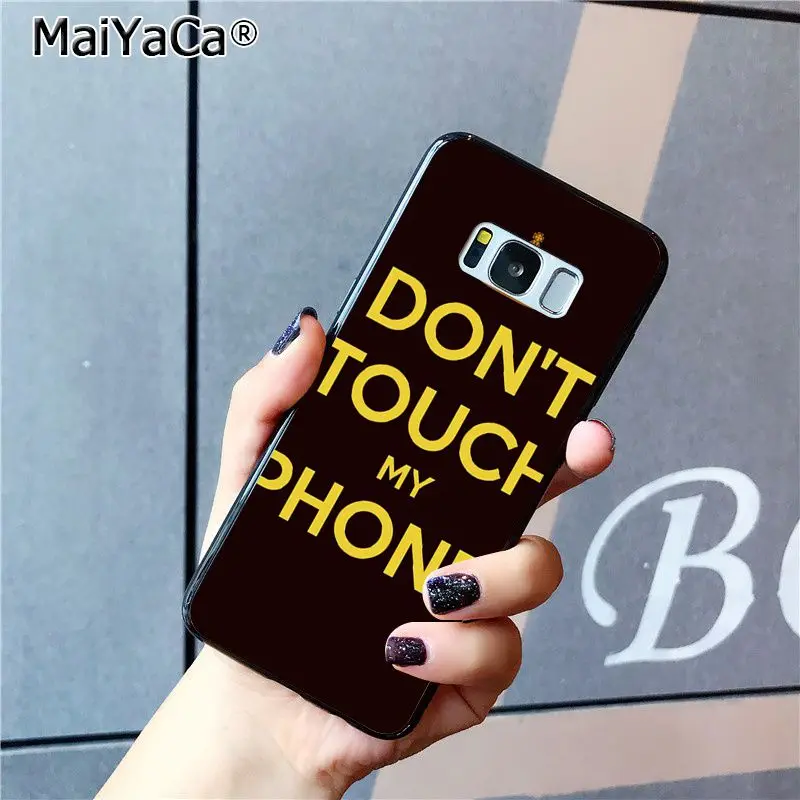 MaiYaCa чехол для телефона Samsung Galaxy S20 S9 plus S7 edge S6 S10 S8 | Мобильные телефоны и аксессуары