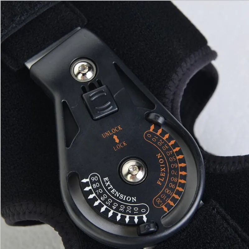 Медицинский шарнирный бандаж для ортеза на колени регулируемая поддержка