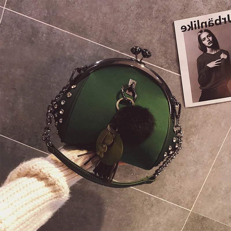 2018 новые роскошные сумки женские дизайнер известный бренд кожаные Crossbody Shell сумка