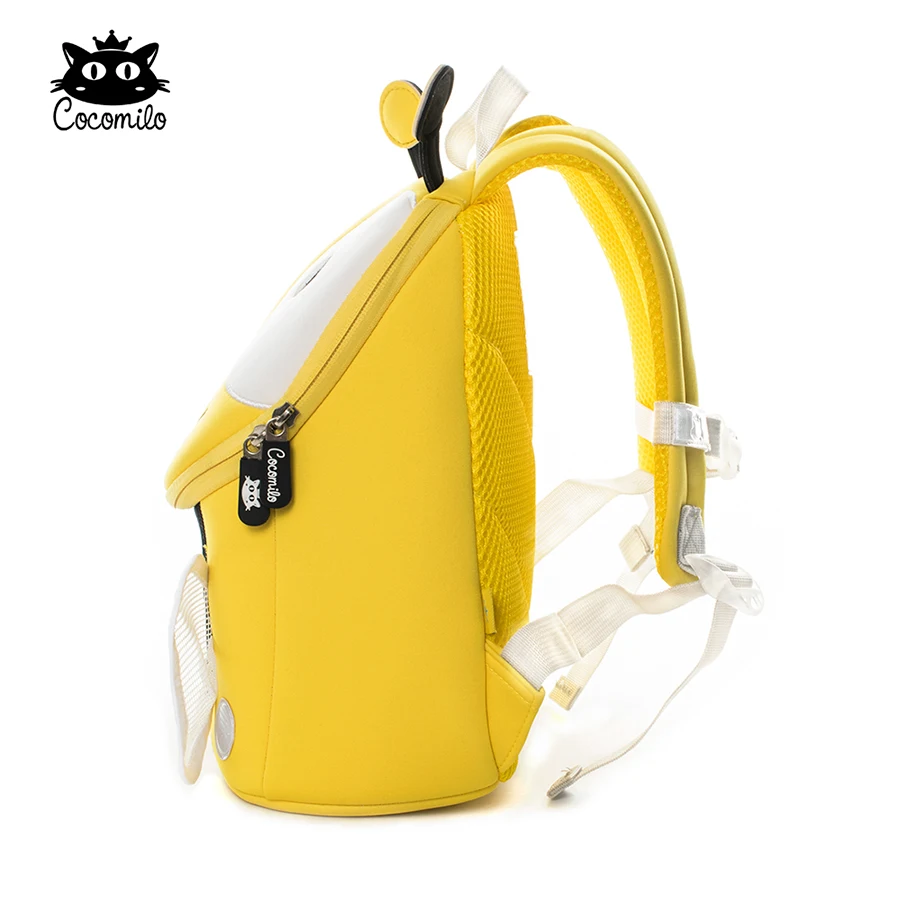 Cartoon 3D cute bee bucket school bag for child kindergarten Toddler Backpack Pre School Baby Sidesick Bags 2-6 Years Old