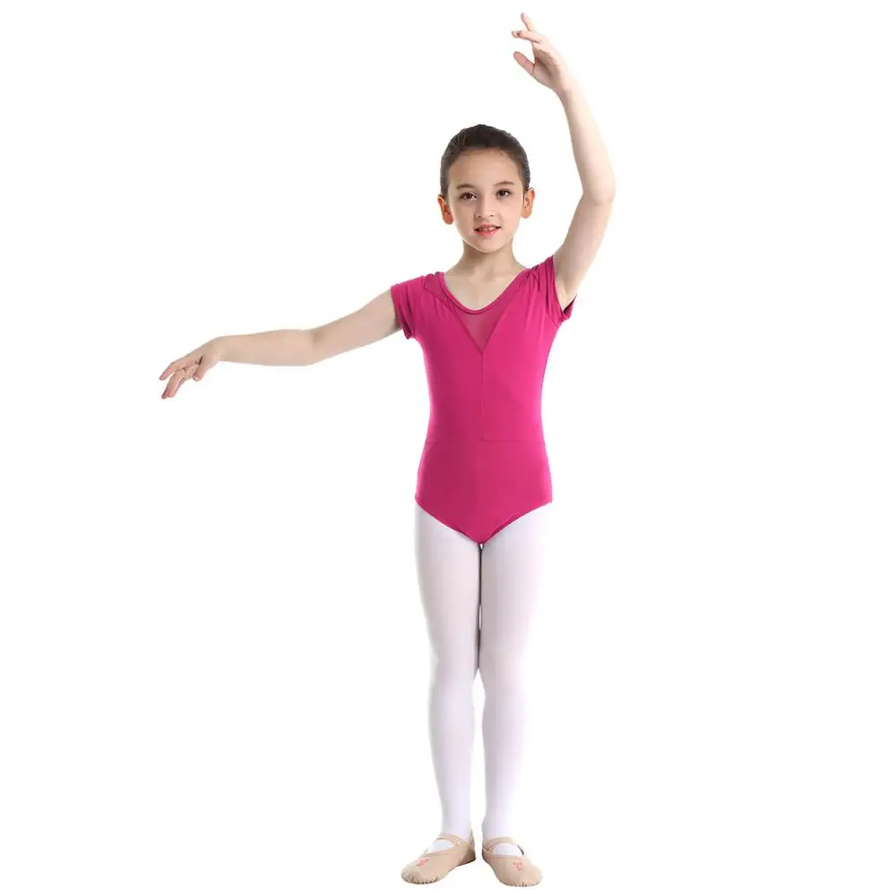 Балетное боди для девочек балетное бальных танцев гимнастический купальник