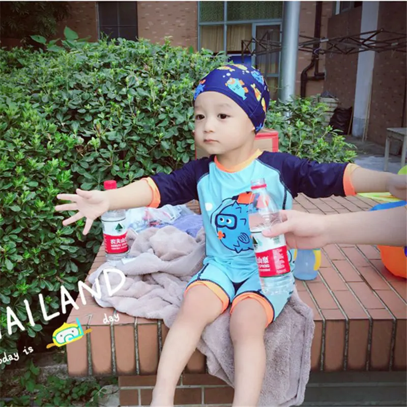 Usemeall/Одежда для купания маленьких мальчиков и девочек цельная одежда плавания с