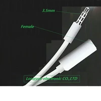 20pcslot new coming jack 3 5mm male to female audio extension cable 1m extended for iphone 3 4 4s 5 5s 5c 6 6 plus headphone
