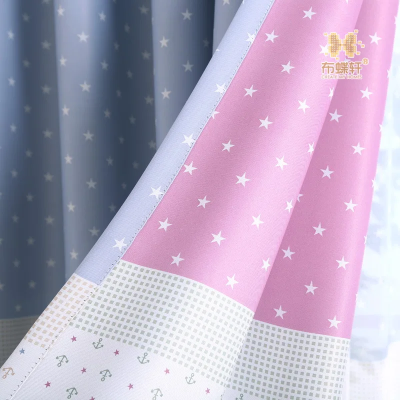 Двойной Экологические печатных дома шторы для Гостиная плотные Спальня