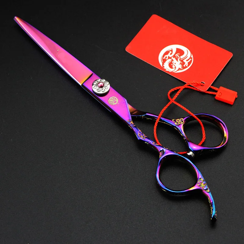 

6inch LEFT HAND Club Handle Straight Thinning Hair Cut Scissor Dog Cat Grooming Clipper Shear