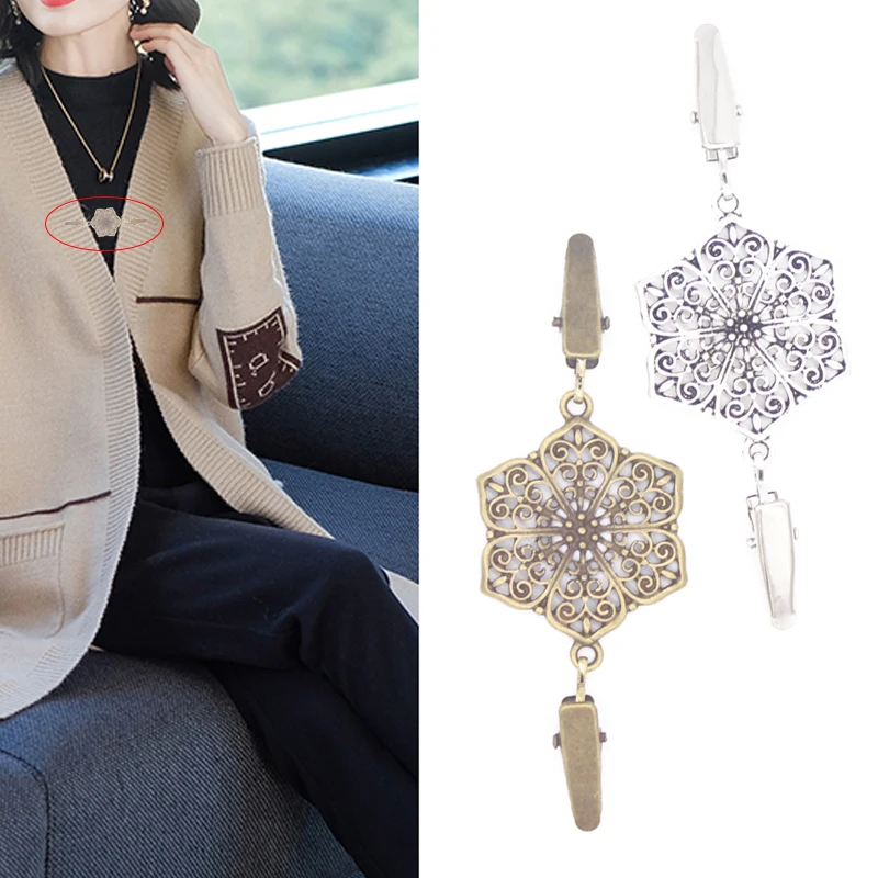 VIN Beauty модный винтажный зажим для шали шарфы свитера Пряжка клипсы - купить по