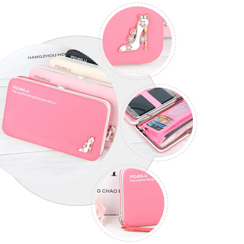 Женский кошелек длинный дизайн чехол универсальный для Huawei Honor 4A 4C 4X 5A 5C 6A 7I 8 9 V9 Play