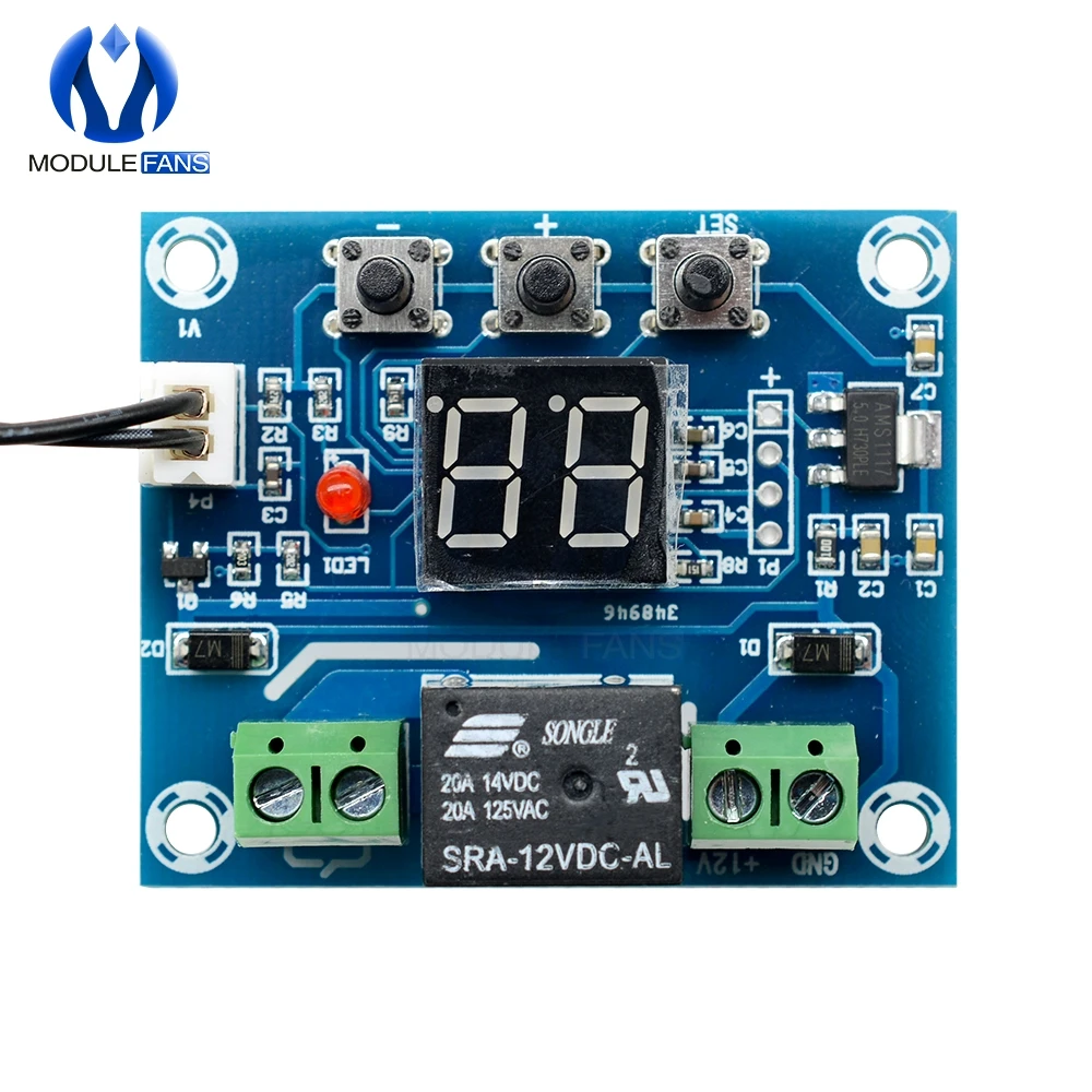 Влажности Управление Почвы Сенсор зарядная Модульная плата DV 12V 10A