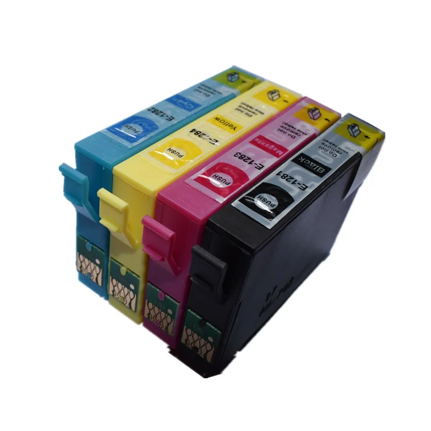 Для epson T1281 совместимый чернильный картридж для принтера epson Stylus S22 SX125 SX130 SX230 SX235W SX420W SX425W SX430W SX435W принтер