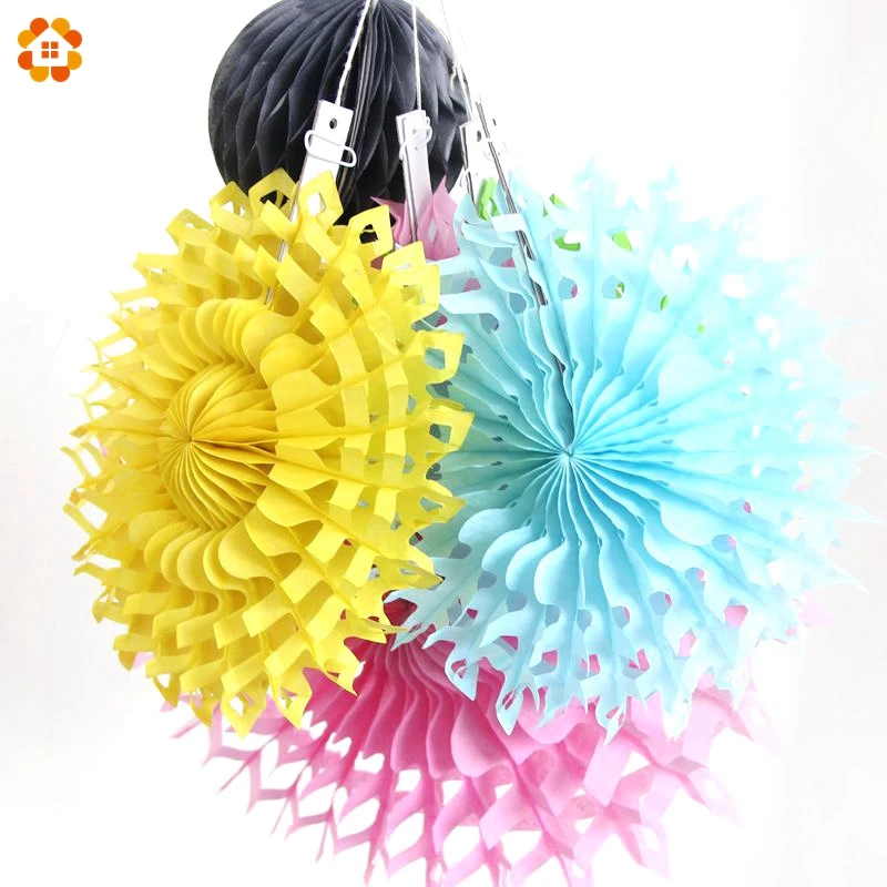 5 шт./лот 12 ''(30 см) полые салфетки подвесные бумажные вентиляторы для дома сада