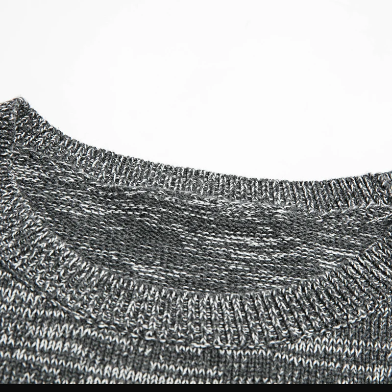 Весенний однотонный повседневный мужской свитер размера плюс 8XL 7XL зимний