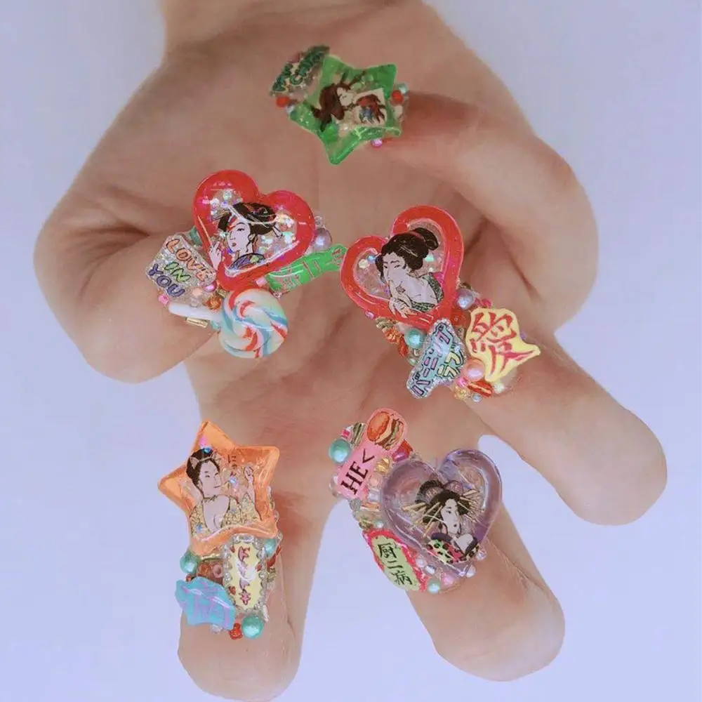 HANYI-324 Ukiyo-e CA-253-254-150-306, Ретро стиль, стикеры 3D на ногти nail Art, переводная наклейка, шаблон, сделай сам, инструмент для ногтей, украшения