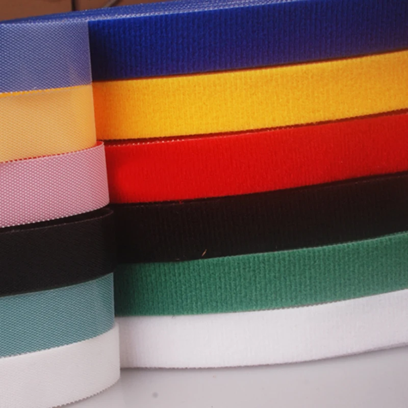 

1cm(W)*45m(L) Cable Ties Straps Double Sided Hook and Loop Tape Fastener