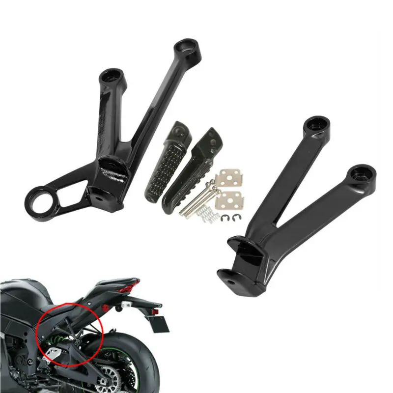 Мотоциклетные мотоциклетные подножки для ног кронштейн Kawasaki Ninja ZX10R ZX 10R 04