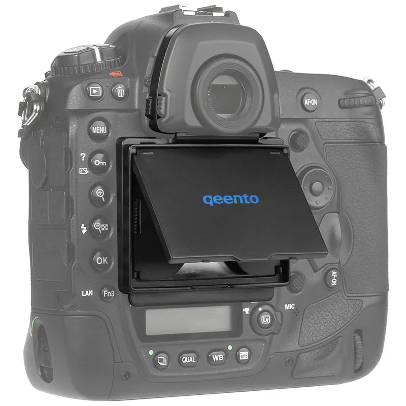 qeento D5-q LCD Screen Protector Pop-up sun Shade lcd Hood Shield Cover for nikon D5 dslr Digital CAMERA | Электроника