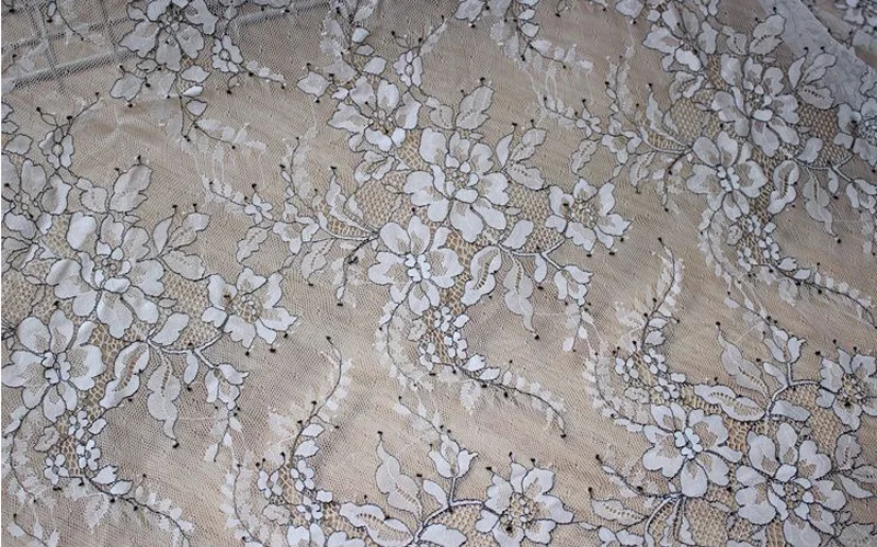 3 м/ширина 150 см Изысканная африканская кружевная ткань с ресницами Свадебное