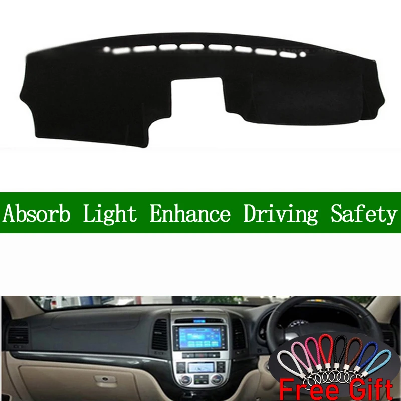Для Hyundai Santa Fe 2007 2008 2009 2010 2011 2012 крышка правого руля приборной панели автомобильные