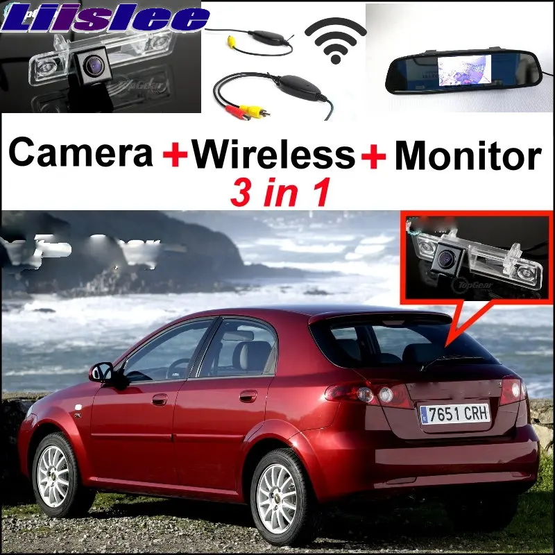 Liislee 3в1 специальная WiFi камера + беспроводной приемник система парковки зеркала