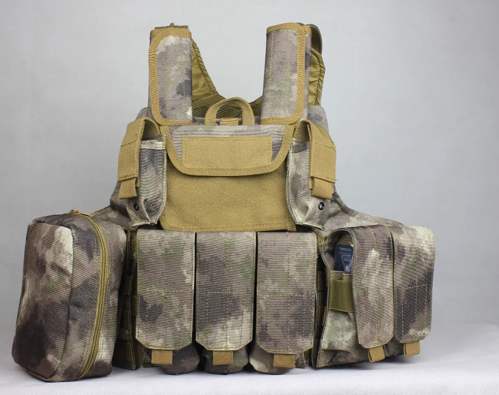 Молл Удар плиты Перевозчик A-TACS Новый CIRAS HEAVY DUTY тактический бой бронежилет CS
