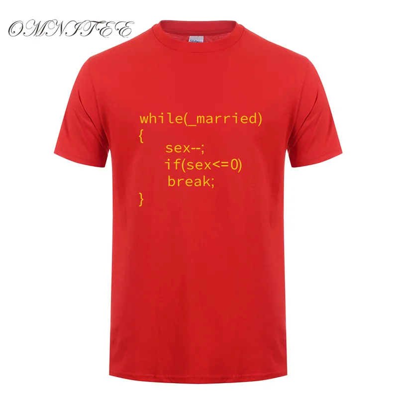 Omnitee при браке секс T рубашки для мальчиков новая летняя футболка с короткими