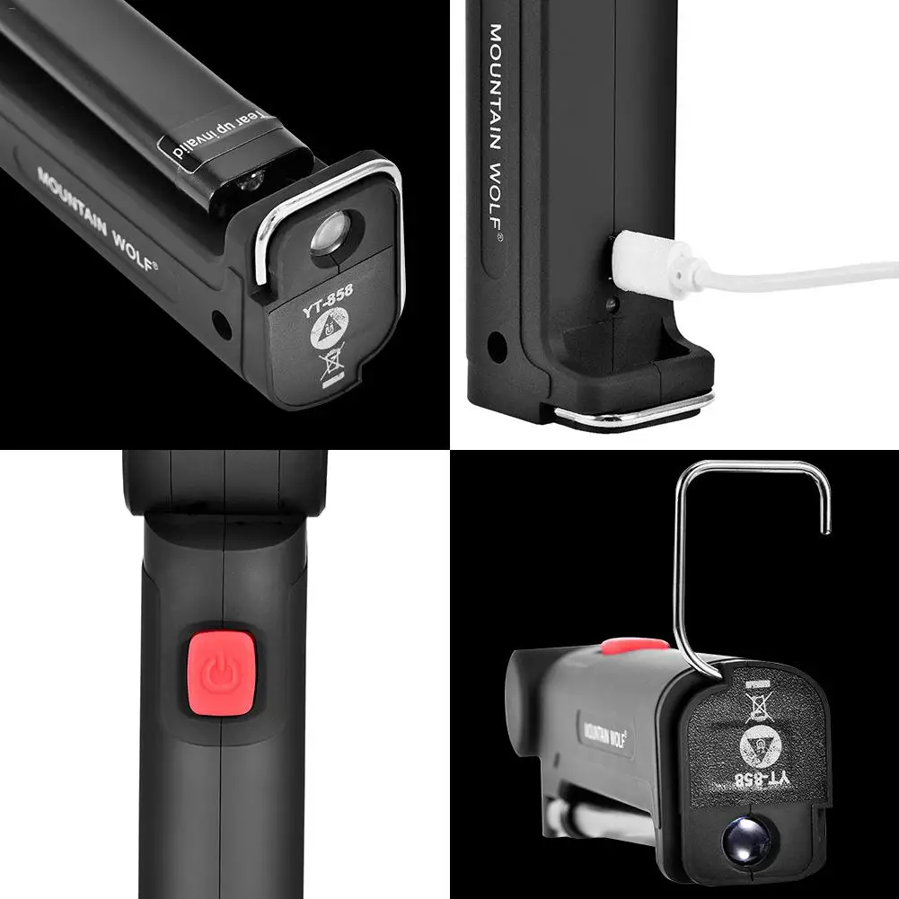 Новое поступление USB Перезаряжаемые COB светодиодные ленты светодиодный вспышка