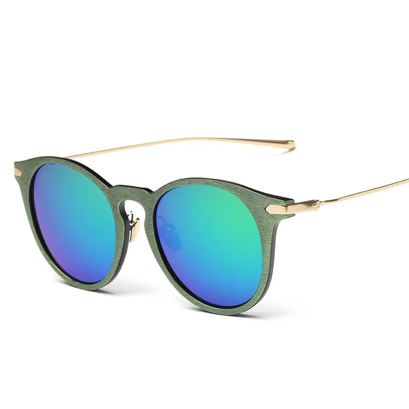 Новинка 2017 Брендовые женские солнцезащитные очки винтажные зеркальные