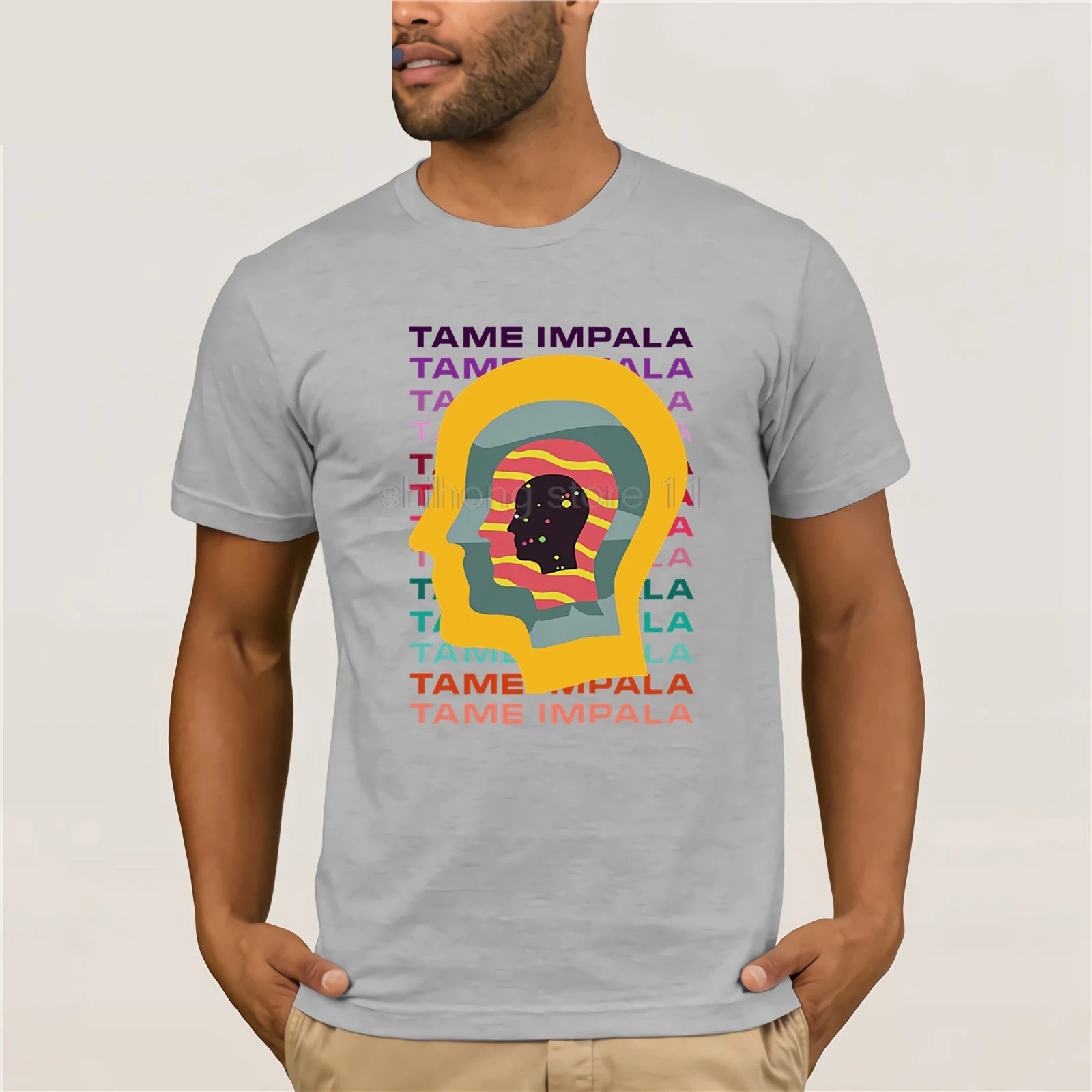 Tame Impala футболки мужские Аниме Пользовательские 2018 летние с коротким рукавом