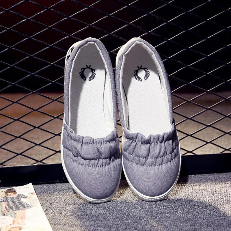 Женские вулканизированные Летние повседневные и удобные женские кроссовки