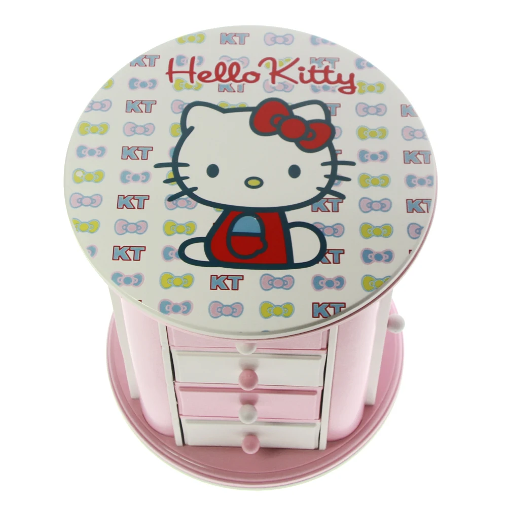 Милый рисунок Hello Kitty ящик музыкальная шкатулка диплом двойного назначения