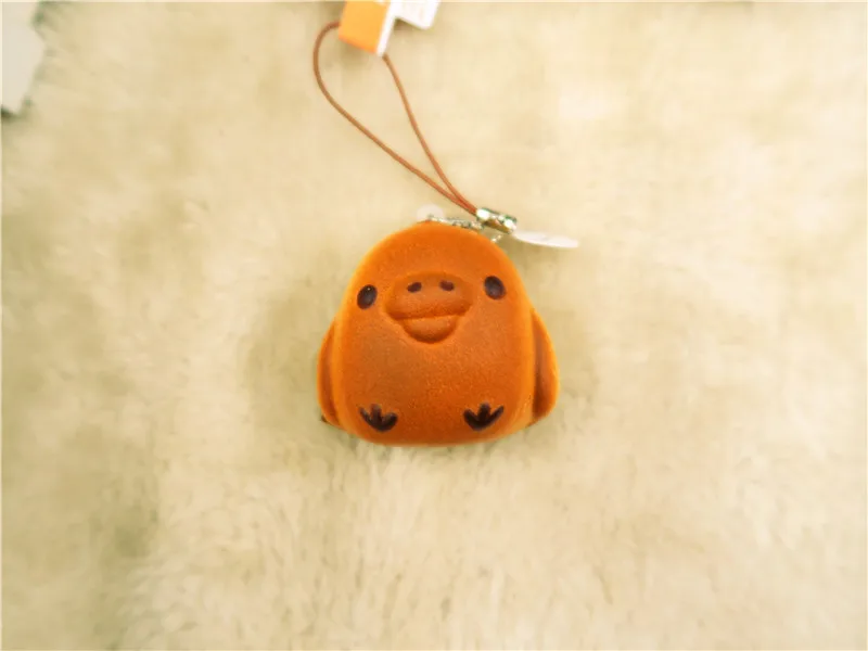 Kuutti мягкий розовый зеленый простой мини каваи Rilakkuma Kiroiitori хлеб мягкий тост булочка медленно поднимающийся Squishies NWT ремешок для телефона