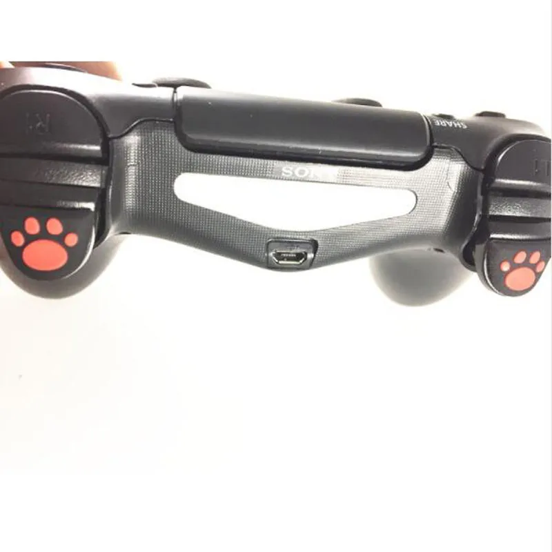 Силиконовая наклейка на кнопки триггера Cat Paw L2 R2 чехол для контроллера Sony Playstation