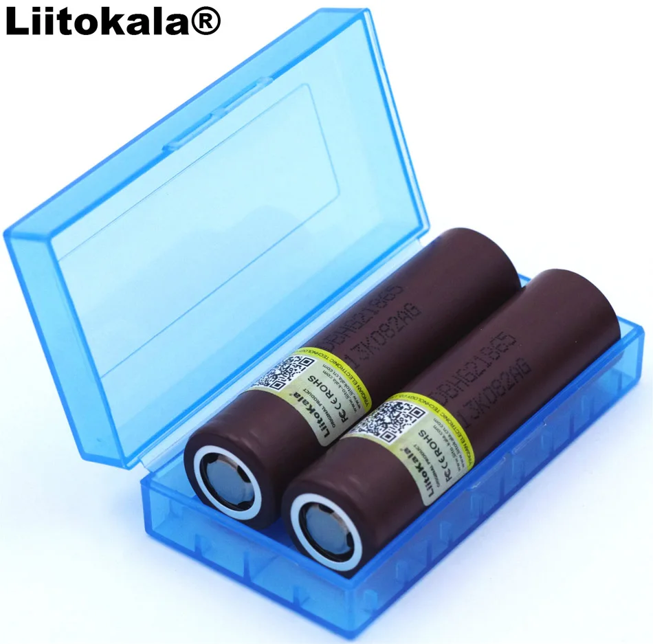 Liitokala HG2 18650 3000mAh аккумулятор 18650HG2 3,6 V разряда 20A, выделенная батарея питания+ коробка для хранения