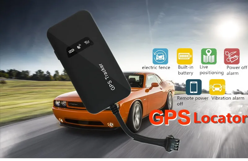GT02 Автомобильный GPS Tracker GPRS GSM Авто Электрический Мотоцикл Locator Реального Времени