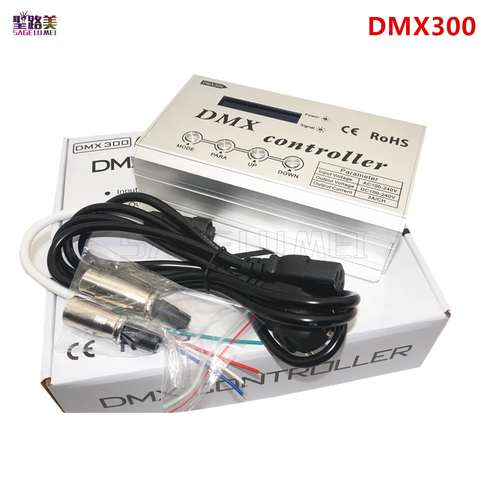 Dmx300 AC110V 220V RGB LED dmx декодер консоли контроллера Диммер для высокого напряжения Neon