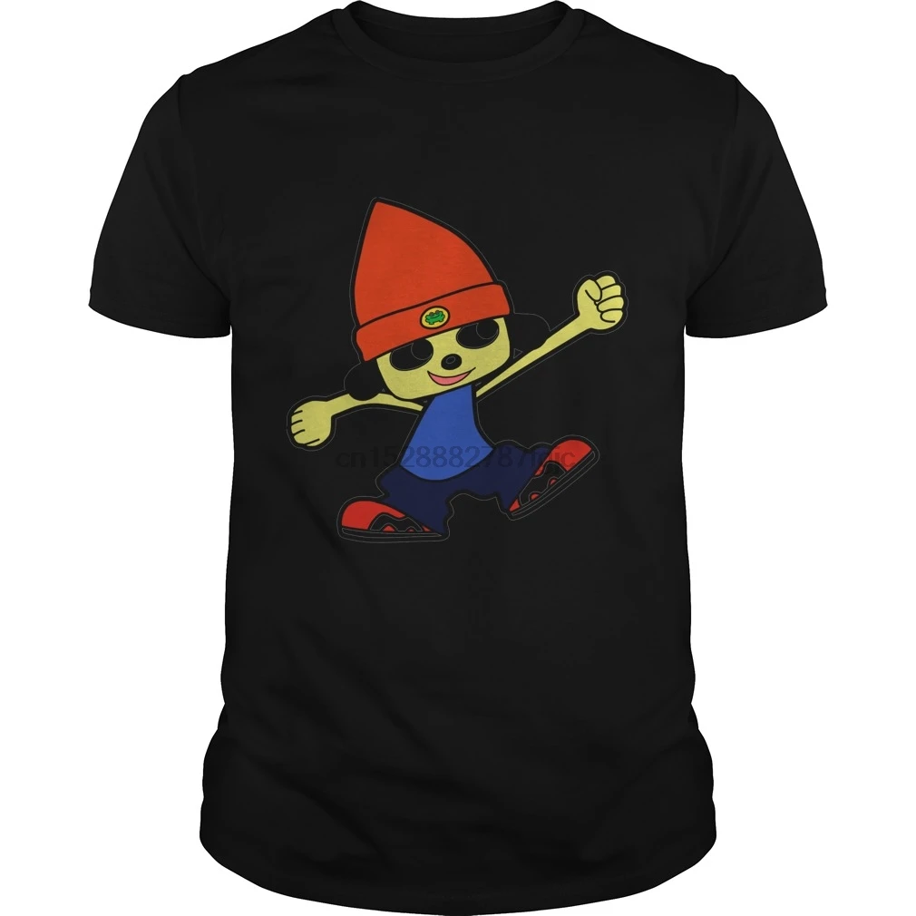 Мужская футболка с коротким рукавом Parappa The Rapper да крутая женская