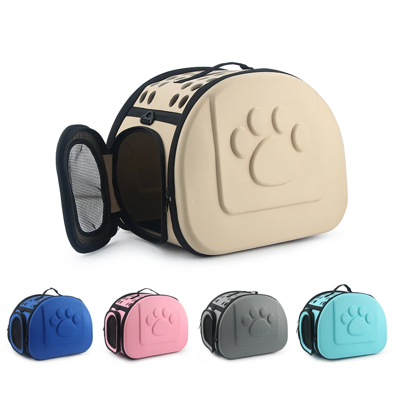 

Portable Outdoor Pet Carrier Bag Pure Color Foldable Cat Dog Travel Pet Bag Puppy Carrying Shoulder Dog Bags