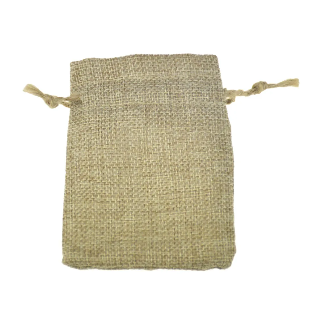 Высококачественный Лен джутовый цвет с хлопковым шнурком 200 шт. рождественские