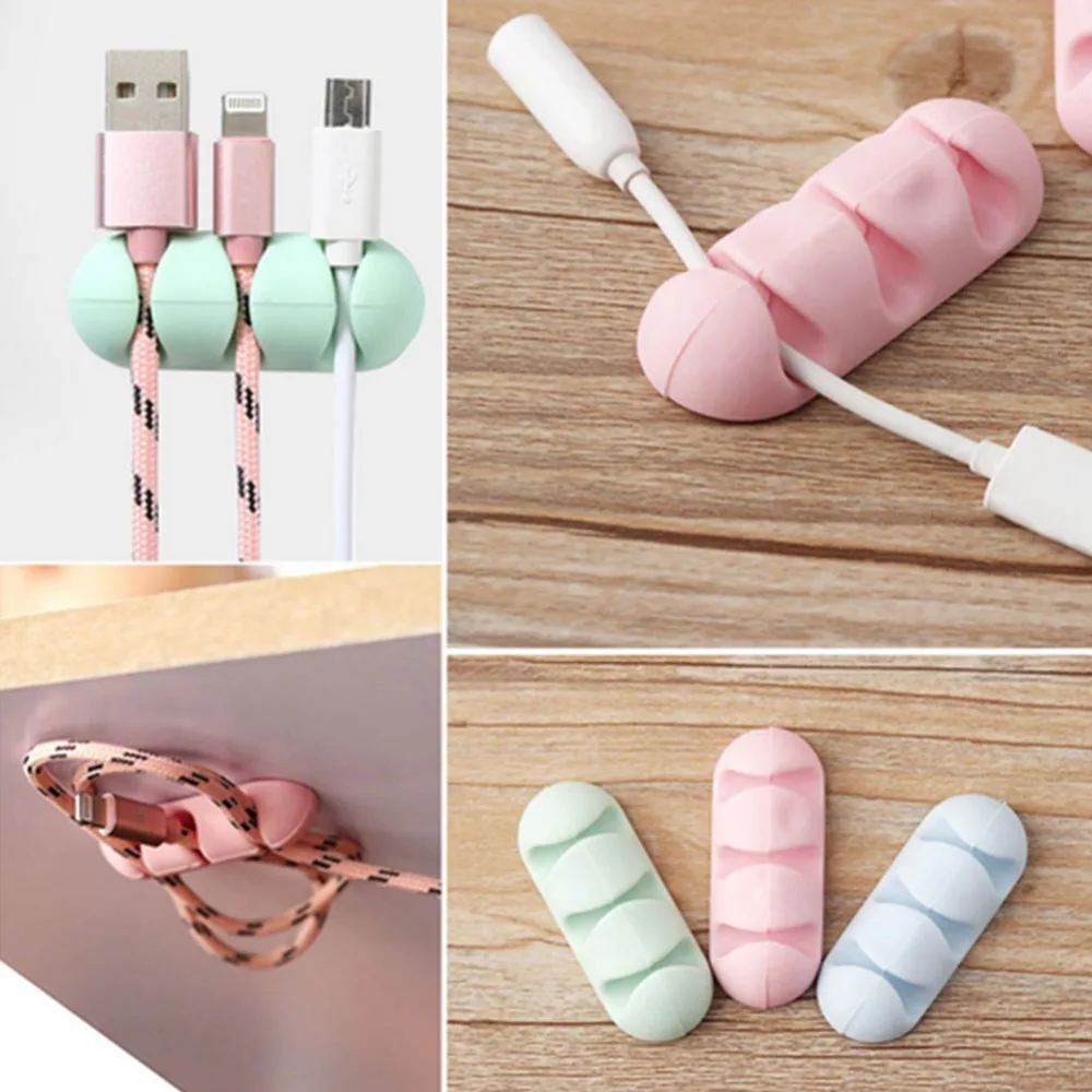 2 шт./компл. Настольный фиксатор строки сматыватель многоцелевой Шнур кабель