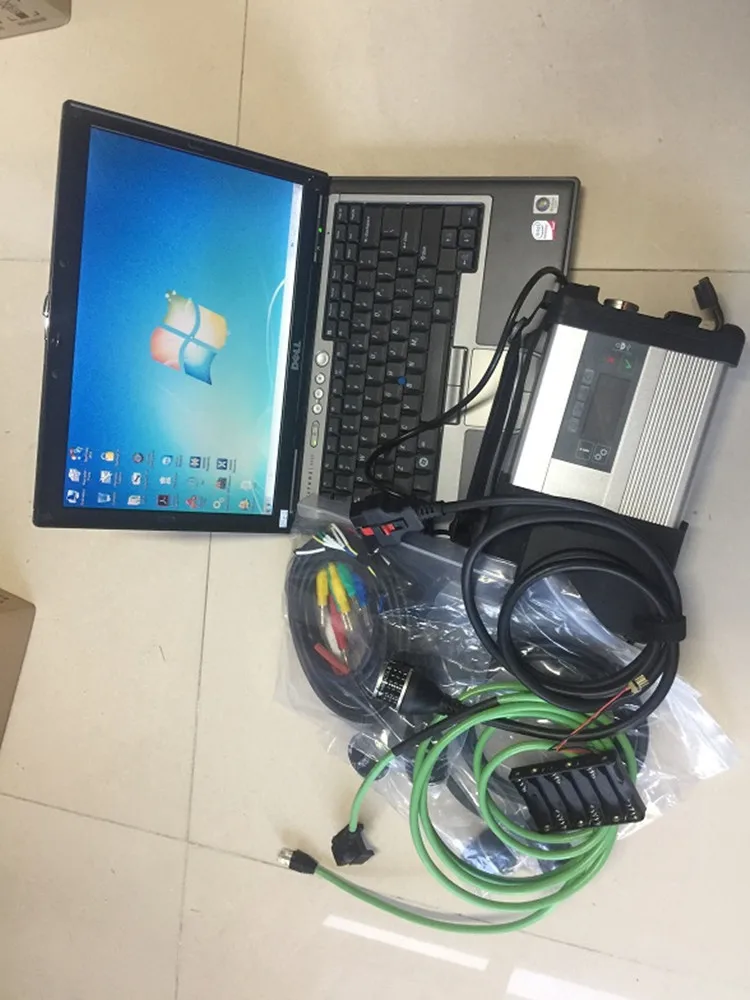 MB Star c5 Used computers D630 4G Laptop V2019.12 Software in 360GB SSD SD c5 car and truck diagnostic Tool Scanner for Mercedes